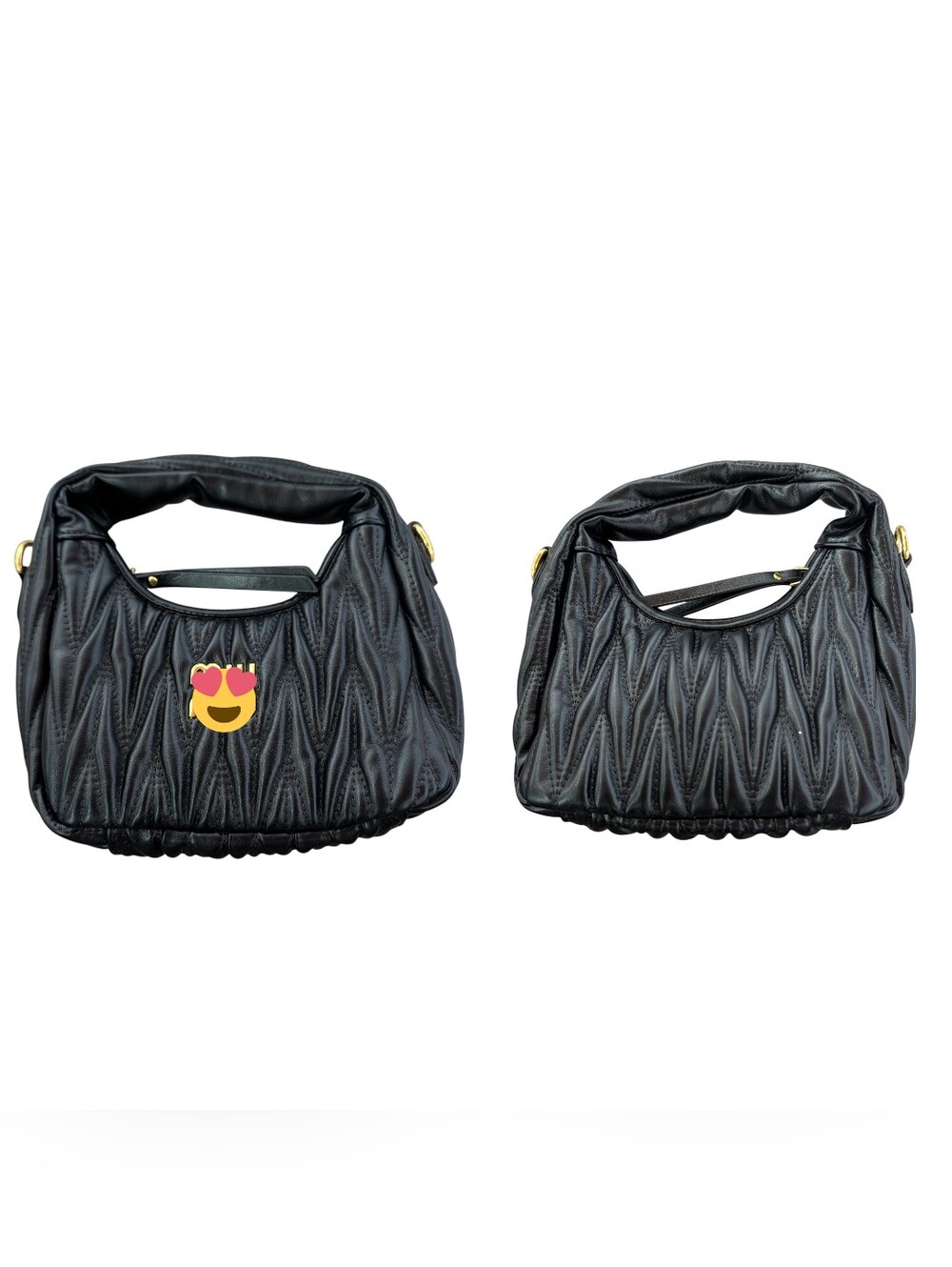 Black Zipper Bag Small